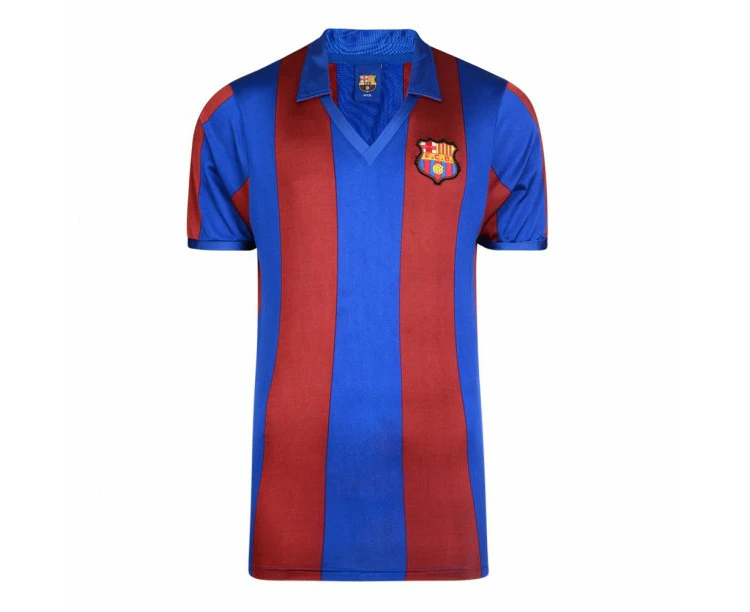 Score Draw Barcelona 1982 Home Shirt