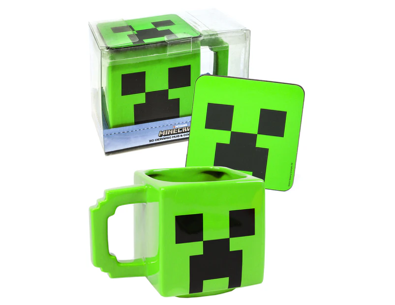 Minecraft Girls Standard Mug (Green)