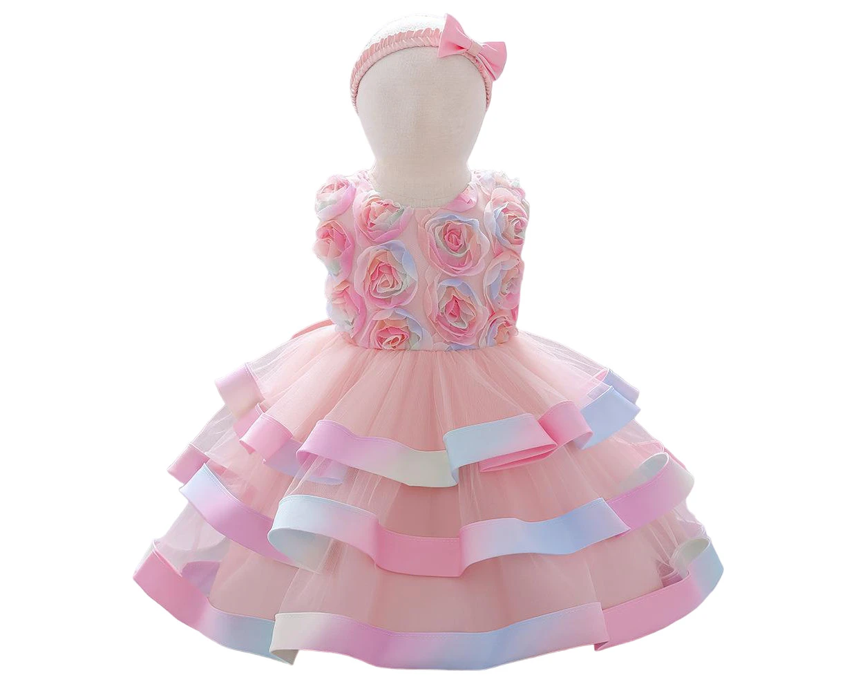 6mths-5yrs Tulle Tiered Princess Dress