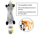 Pet Toy Squeaky Animal Soft Plush Dog Chew Sloth Series 45 cm Pet Dental Health
