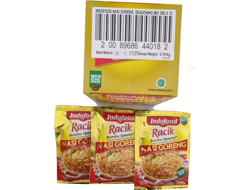 Indofood Seasonings Nasi Goreng (Fried Rice) 50g x 12packs