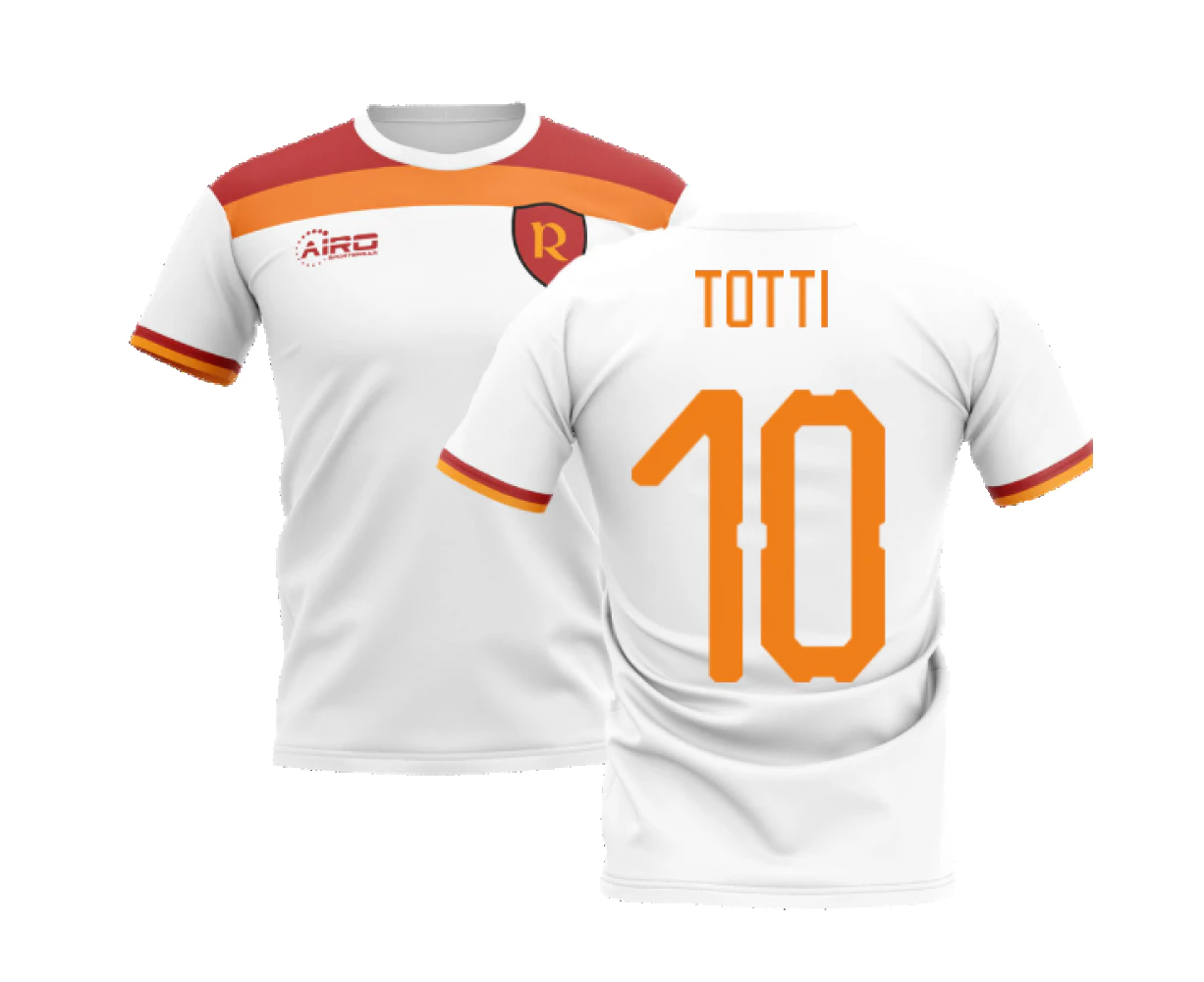 2023-2024 Roma Away Concept Football Shirt (TOTTI 10)