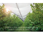 Hercules Shade Cloth - 180gsm Breathable 1.83 x 30m length Beige  70% UV Shade clothSail Garden Mesh Roll Outdoor