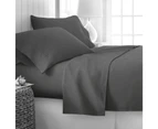 2000TC Bamboo Cooling Embossed Sheet Set | Hypo-Allergenic Cooling Sheets - Choose From 5 Sizes and 5 Colours - White