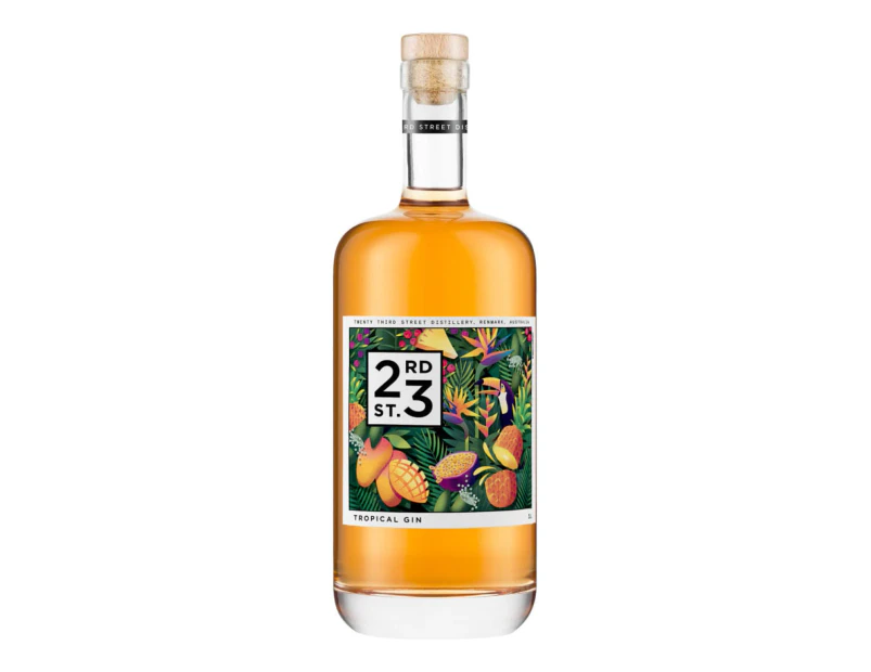 23rd Street Distillery Tropical Gin, 1L 40% Alc.