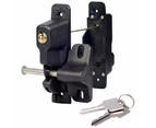TRIO GUARDIAN Latch Gate Gravity Double Polymer Fencing Outdoor