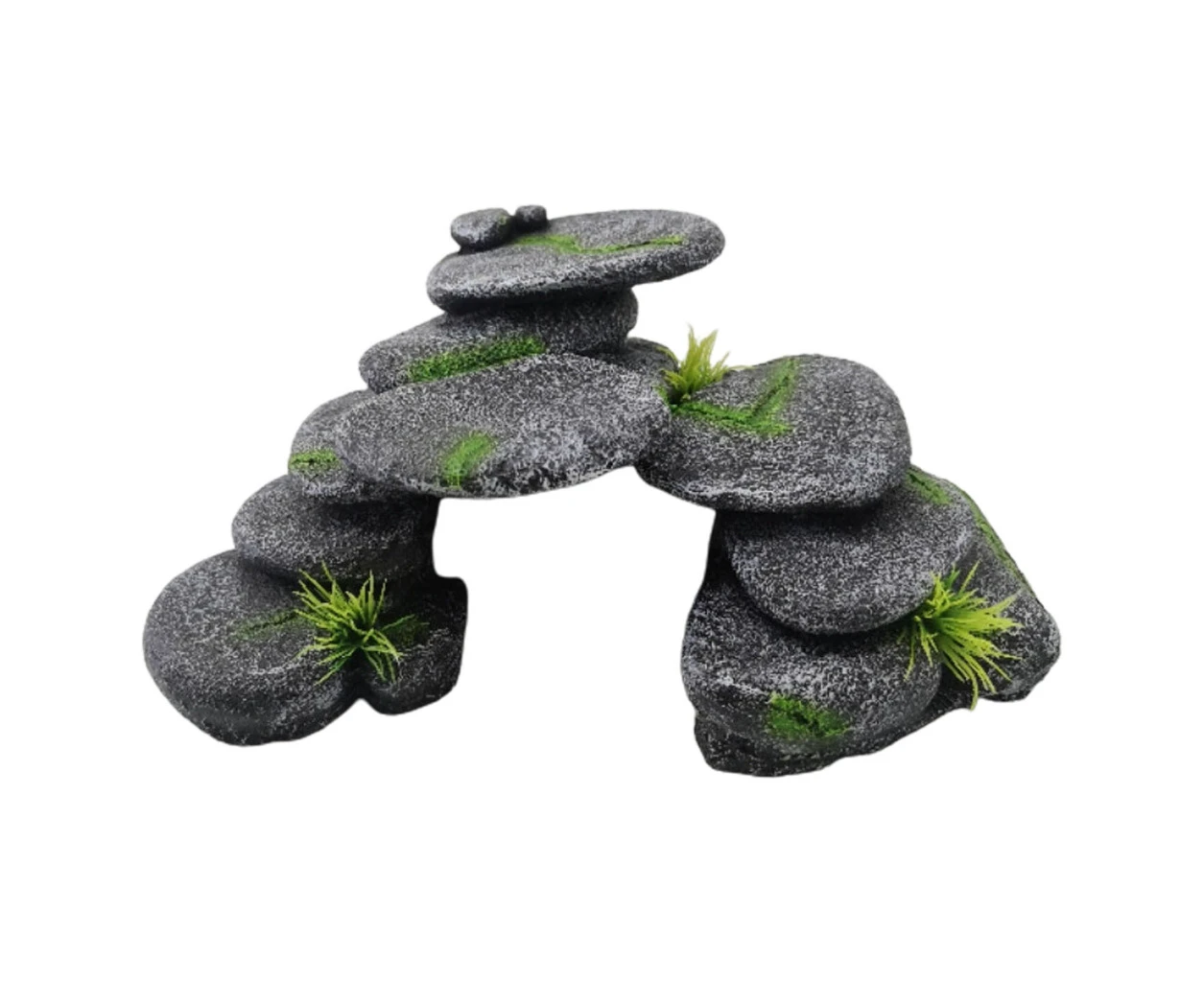 Fishtanks Resin Decoration Aquariums Rock Stone Cave Landscaping Decorations Stone Cave Shelter House Ornament Landscape - 31