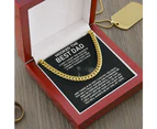 luxoz To My Dad Necklace-Gifts For Dad Who Loves Fishing