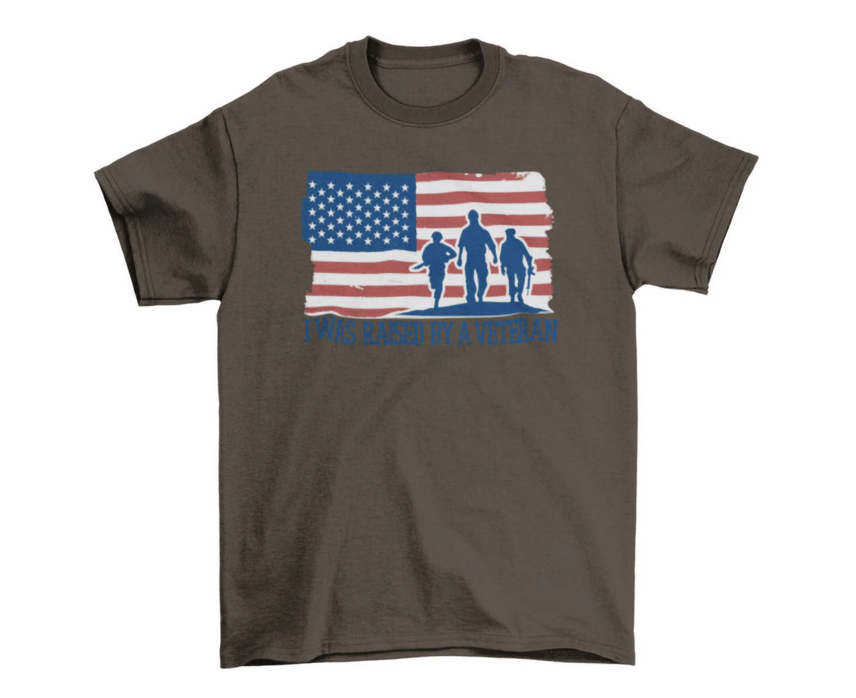 Military Son Quote T-Shirt for Veterans and Families T-Shirt - Clear