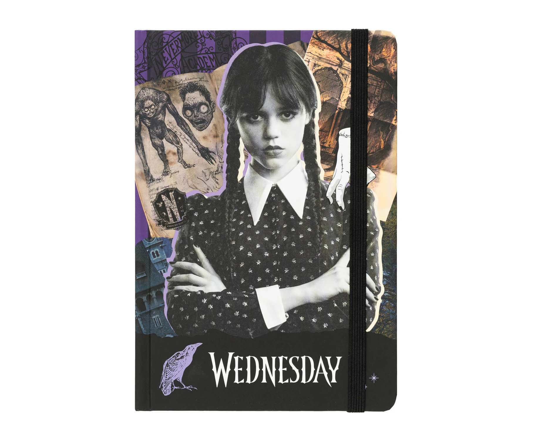 Wednesday Premium A5 Notebook, Bullet Journal, Wednesday Addams Gifts|laminated cover, rounded corners, School Notebook, Cool Gift for Kids -  MKTP