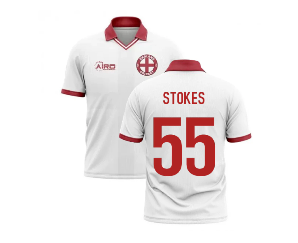 2023-2024 England Cricket Concept Shirt (Stokes 55)