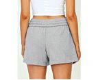 Womens Shorts Casual Summer Jogging SweatShorts-Grey