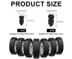 20PCS S+L Vacuum Tyre Repair Nail Set Tire Repair Rubber Nail Tools For Car AU
