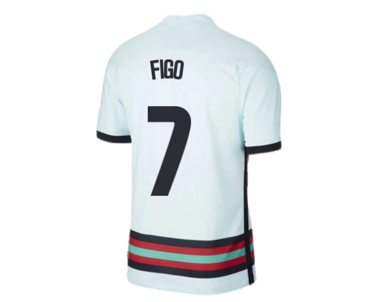 2020-2021 Portugal Away Nike Football Shirt (FIGO 7)