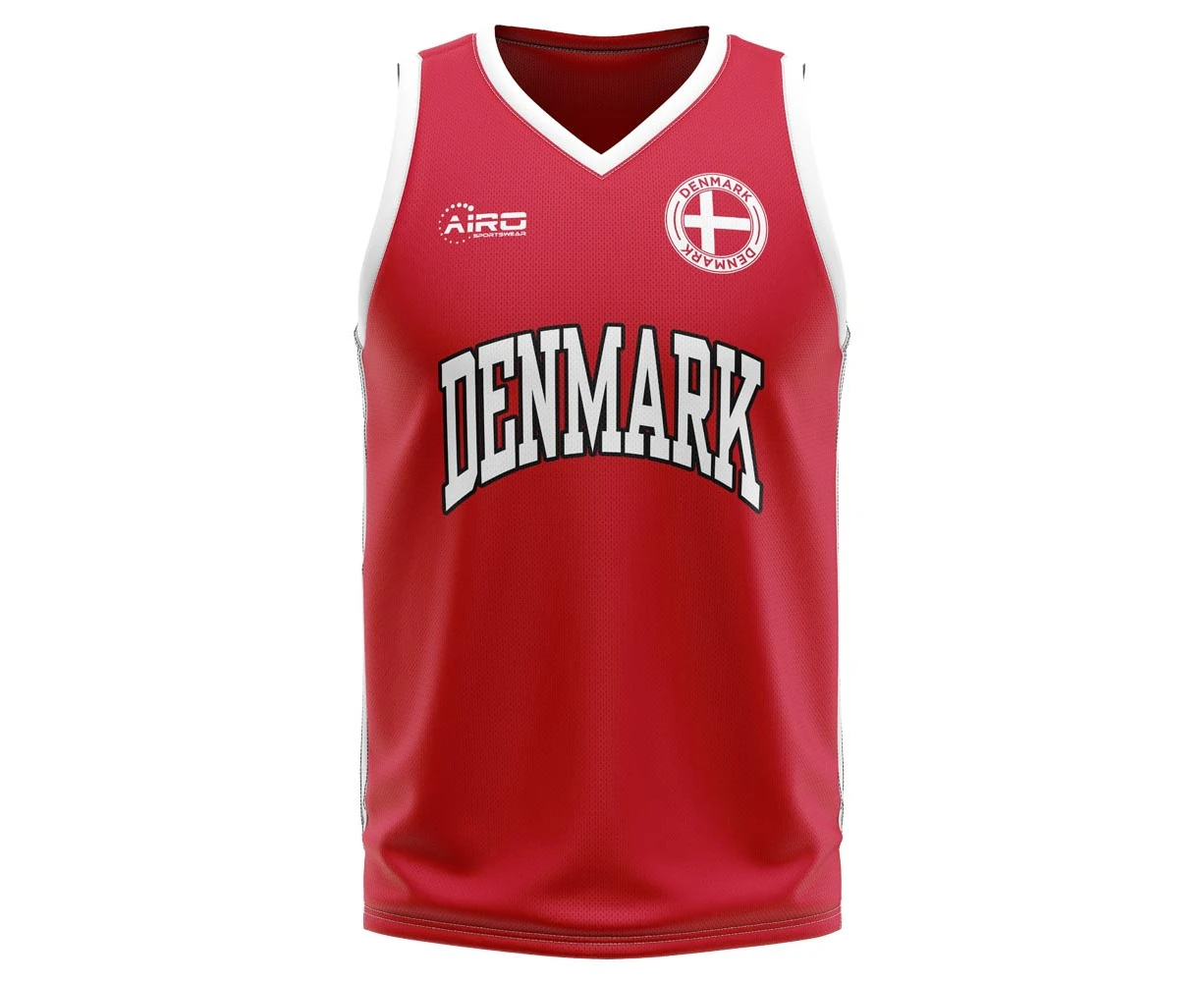 Denmark Home Concept Basketball Shirt - Kids