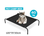 Heavy Duty Elevated Pet Bed Dog Puppy Cat Trampoline Hammock Raised Frame Steel