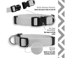 Dog Collar, Sturdy Nylon Collars for Large Girl and Boy Dogs, Adjustable Dog Collar ST-5 XS