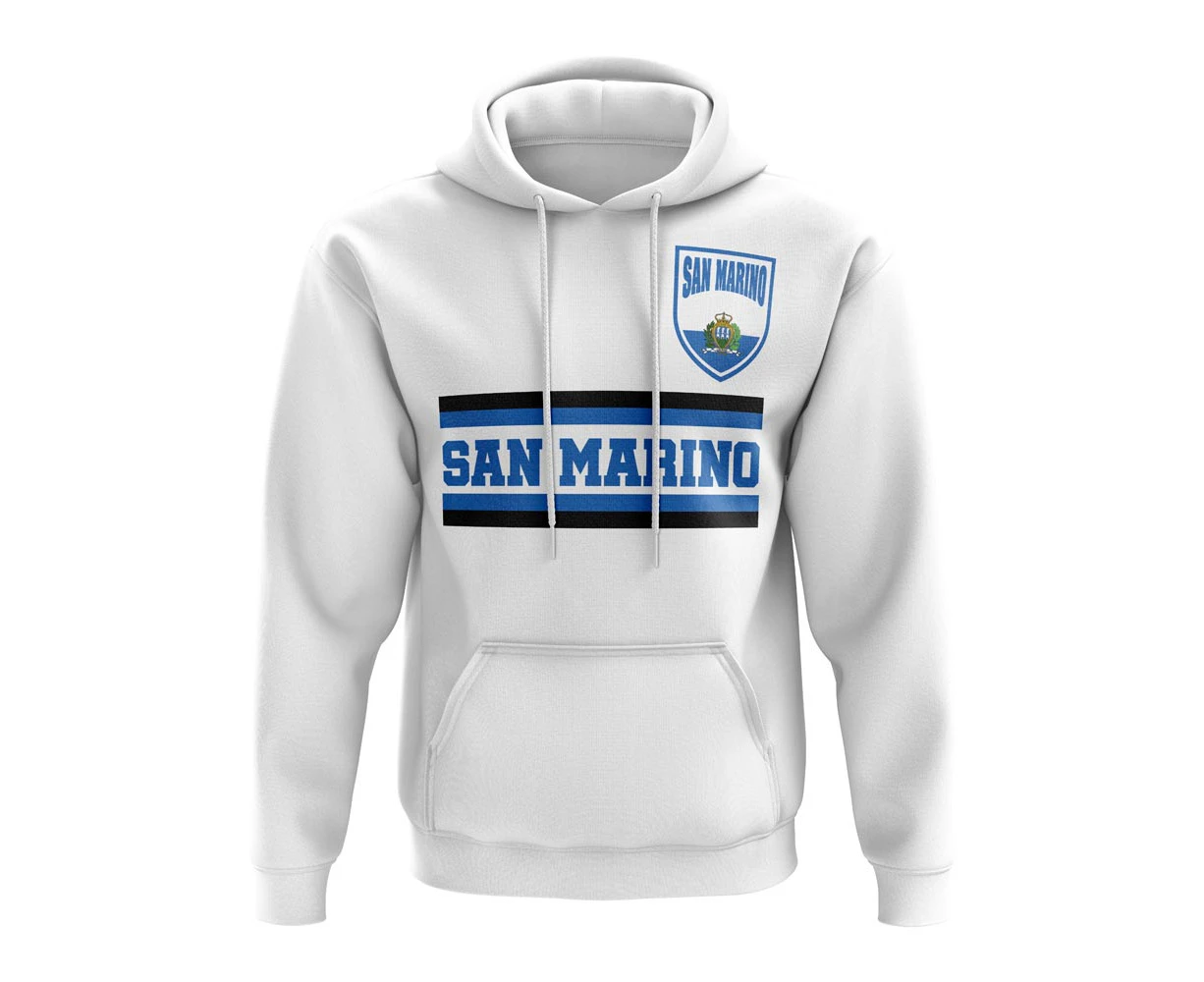 San Marino Core Football Country Hoody (White)