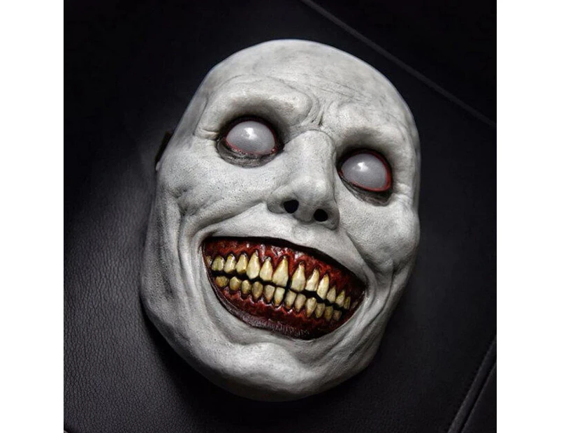 Halloween Smiling Demon,Exorcist Face Mask,Scary Face Covering, Horror Halloween Mask For Adults Shield Costume