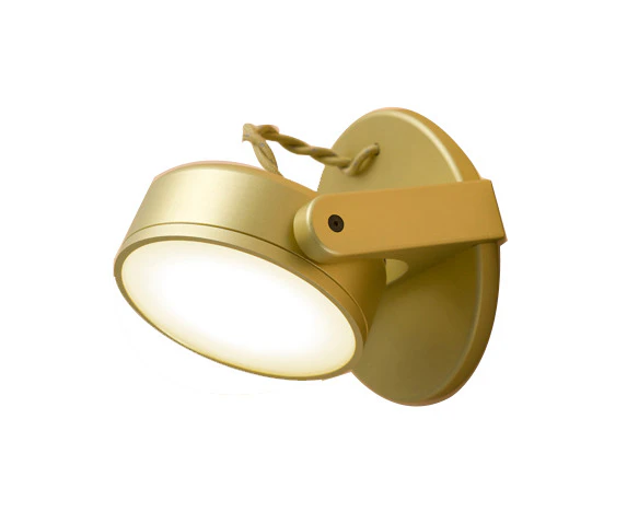 Cody Adjustable Gold Wall Light