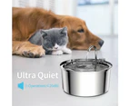 3.2L Stainless Steel Pets Water Dispenser