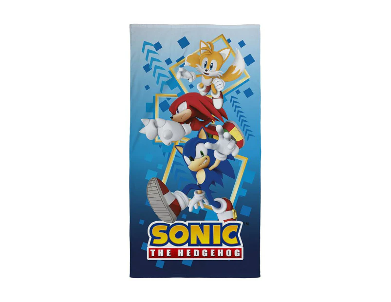 Sonic the Hedgehog Bounce 100% Cotton Towel