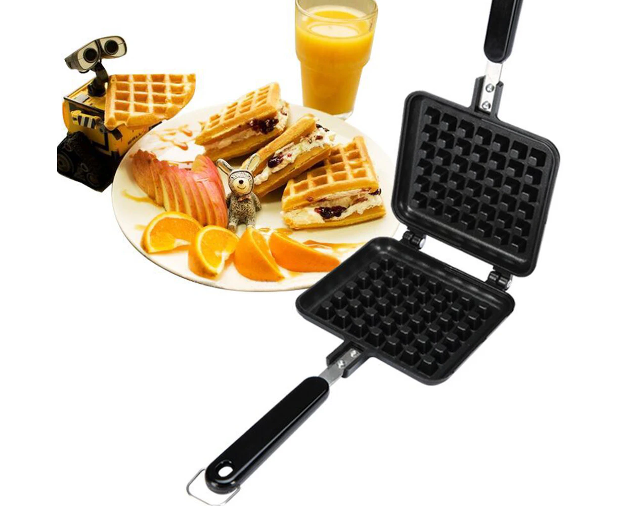 Iron Mould Maker Waffle Mold Waffle Baking Pan Single Head Non-stick Gas Stove