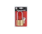 30/40/50MM Heavy Duty Brass Padlock Steel Shackle Luggage Anti-theft Lock 3 keys