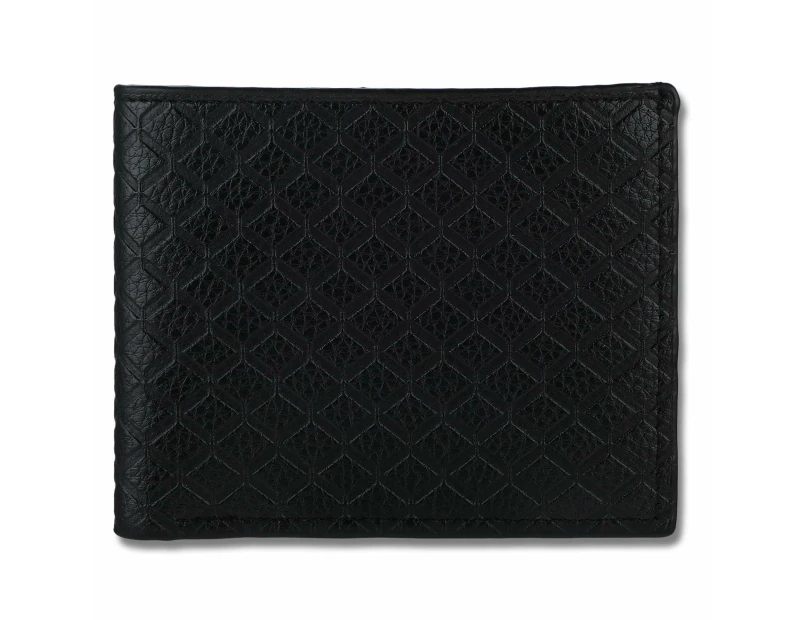 Men's Bifold Wallet,Soft Rhombus Pattern MultiCard Wallet Portable Short Wallet Slim Minimalist Wallets for Men and Women Large Capacity Coin Purse