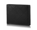 Men's Bifold Wallet,Soft Rhombus Pattern MultiCard Wallet Portable Short Wallet Slim Minimalist Wallets for Men and Women Large Capacity Coin Purse