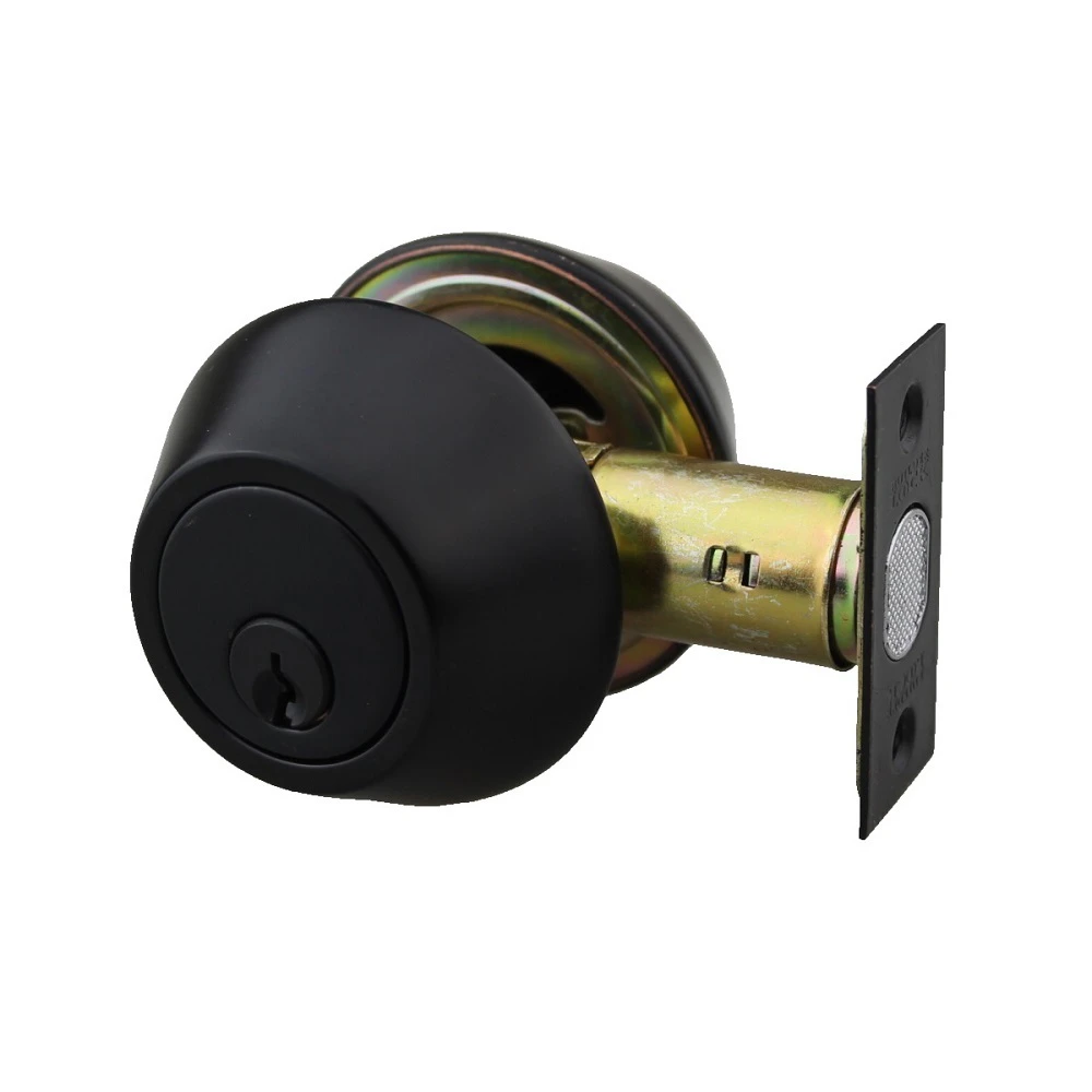 Trio Deadbolt WDB65BL Double Cylinder 60/70mm Matt Black