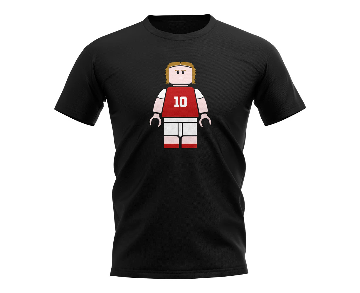 Luka Modric Croatia Brick Footballer T-Shirt (Black)