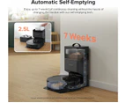 Roborock Q8 Max+ Plus Robot Vacuum & Mop Cleaner with Self-Emptying - Black