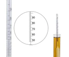 Alcohol Hydrometer Distilling 0-100% Meter With Measuring Cup 100Ml Au Stock