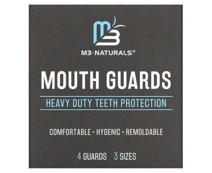 Mouth Guards, 3 Sizes, 4 Guards