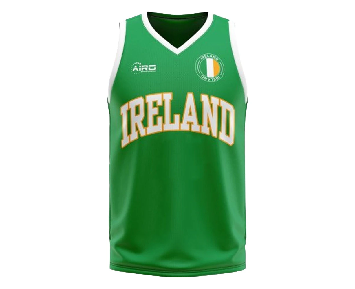 Ireland Home Concept Basketball Shirt - Kids