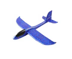 Kids Hand Throw Air Plane Glider Outdoor Toy - Large - Navy