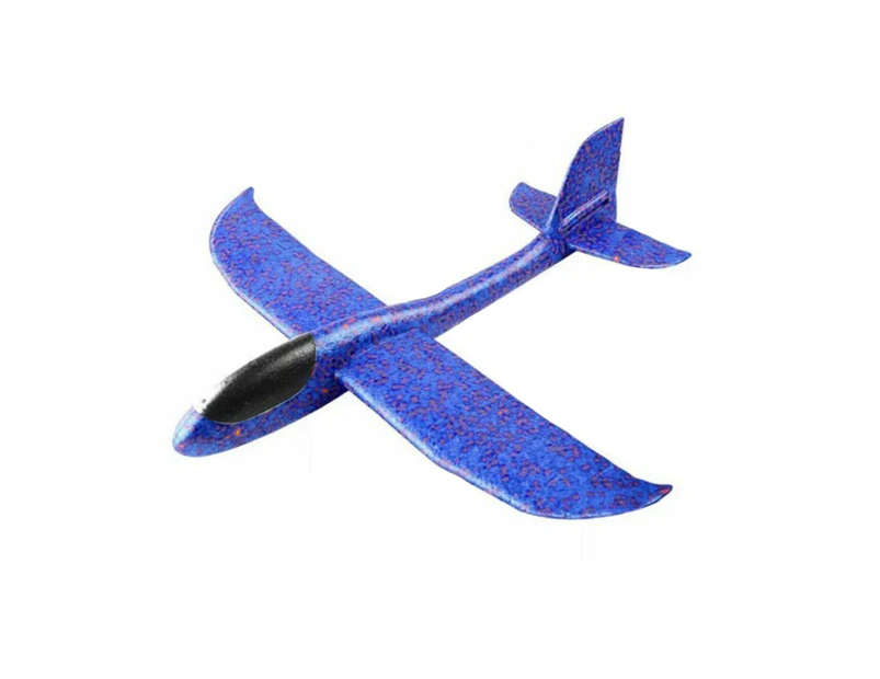 Kids Hand Throw Air Plane Glider Outdoor Toy - Large - Navy