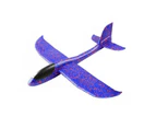 Kids Hand Throw Air Plane Glider Outdoor Toy - Large - Navy