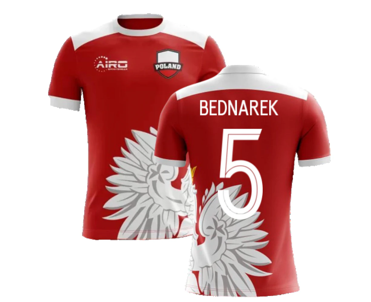 2023-2024 Poland Away Concept Football Shirt (Bednarek 5)