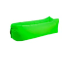 Inflatable Air Sofa Beach and Camping Bed - Green