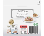 Fancy Feast Inspirations Salmon and Tuna Multipack,-Adult 24x70 g