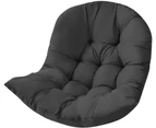 Swing Chair Egg Cushion Sofa Hanging Chair Seat Relax Cushions Padded Pad Covers Black