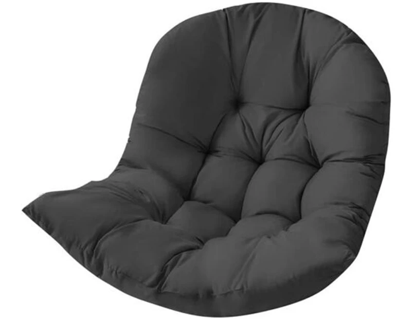 Swing Chair Egg Cushion Sofa Hanging Chair Seat Relax Cushions Padded Pad Covers Black