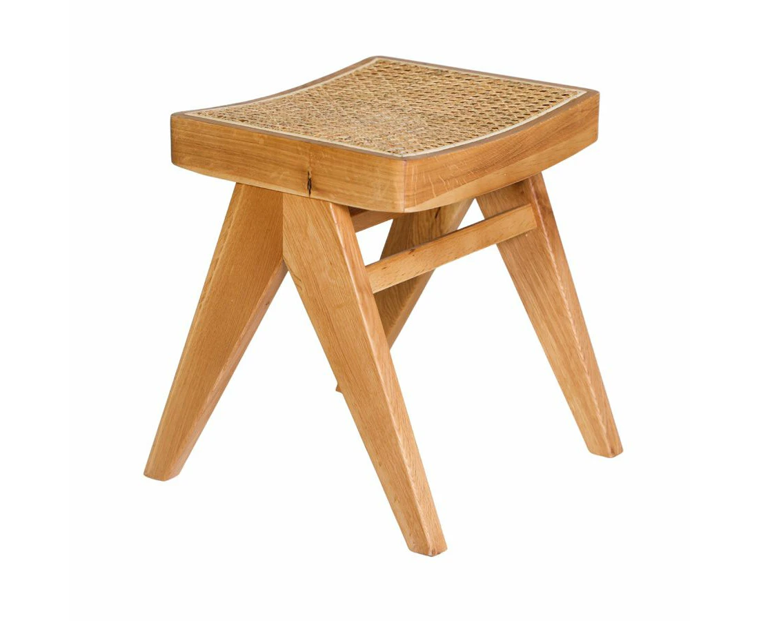 Antoine Oak Foot Stool