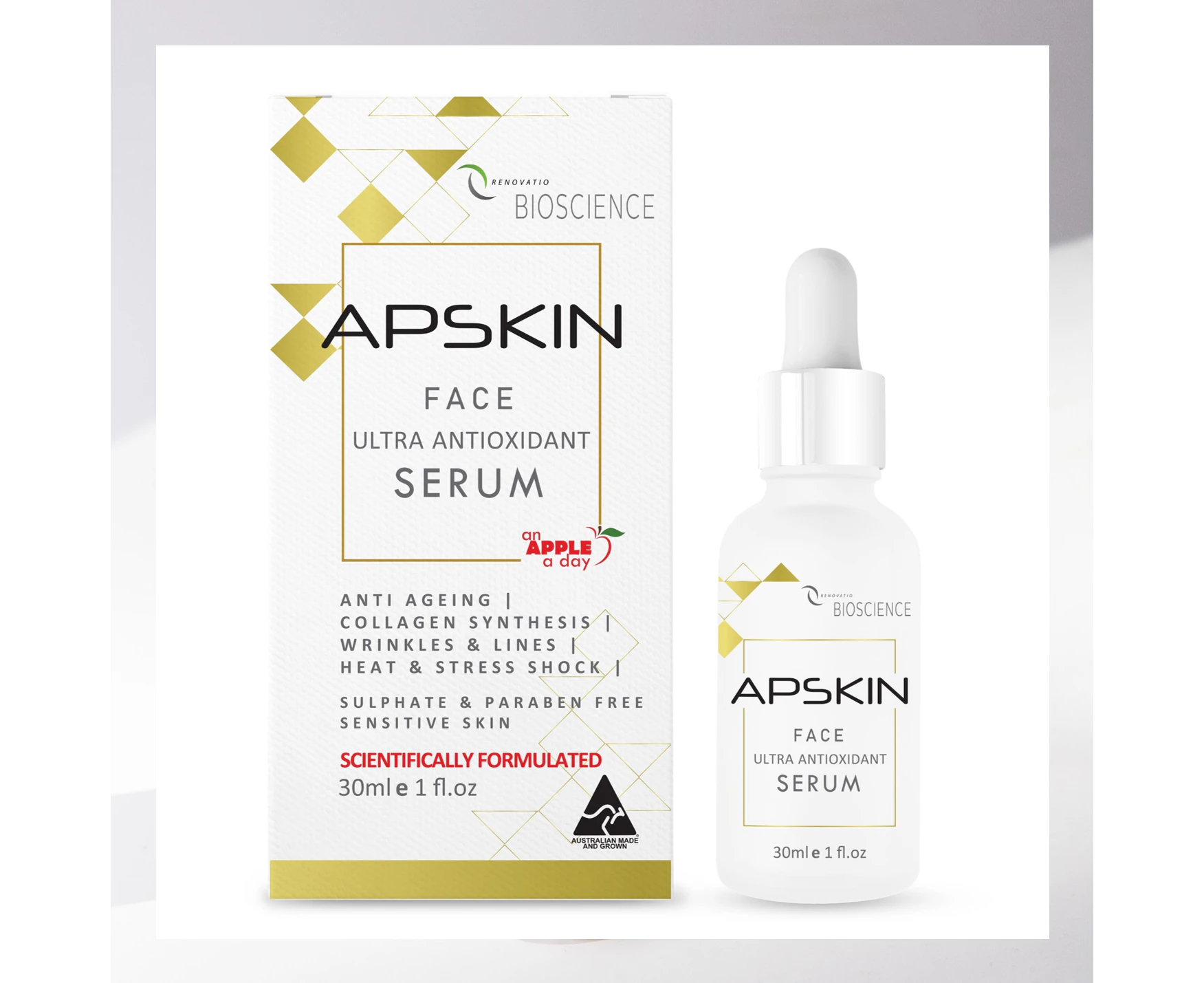 Renovatio Bioscience APSKIN Ultra Antioxidant Serum 30 ml