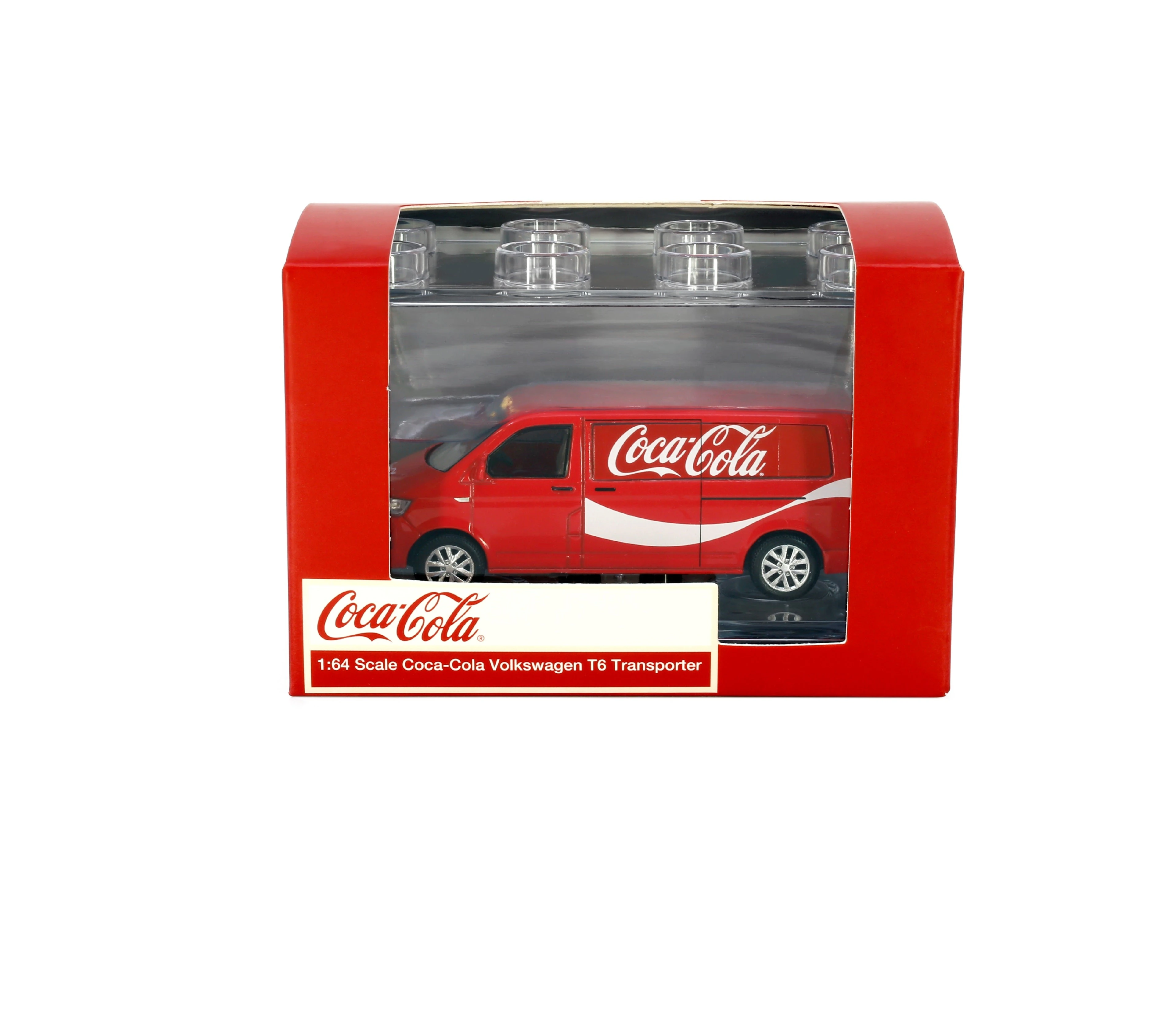 Tiny City Die Cast Model Car Volkswagen T6 Transporter Coca Cola