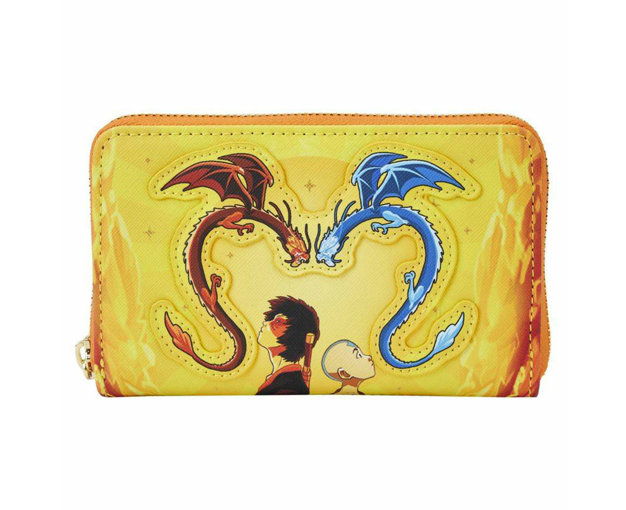 Avatar: the Last Airbender the Fire Dance Zip Around Wallet