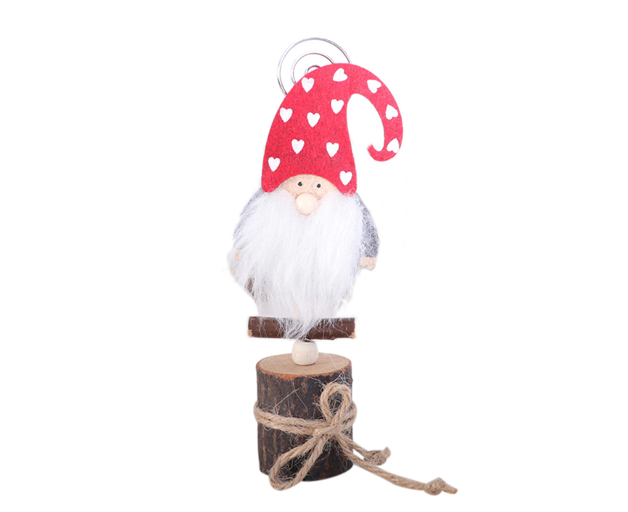 Multi-purpose Table Number Holder Cartoon Christmas Photo Holder Memo Clip - Card holder red dot