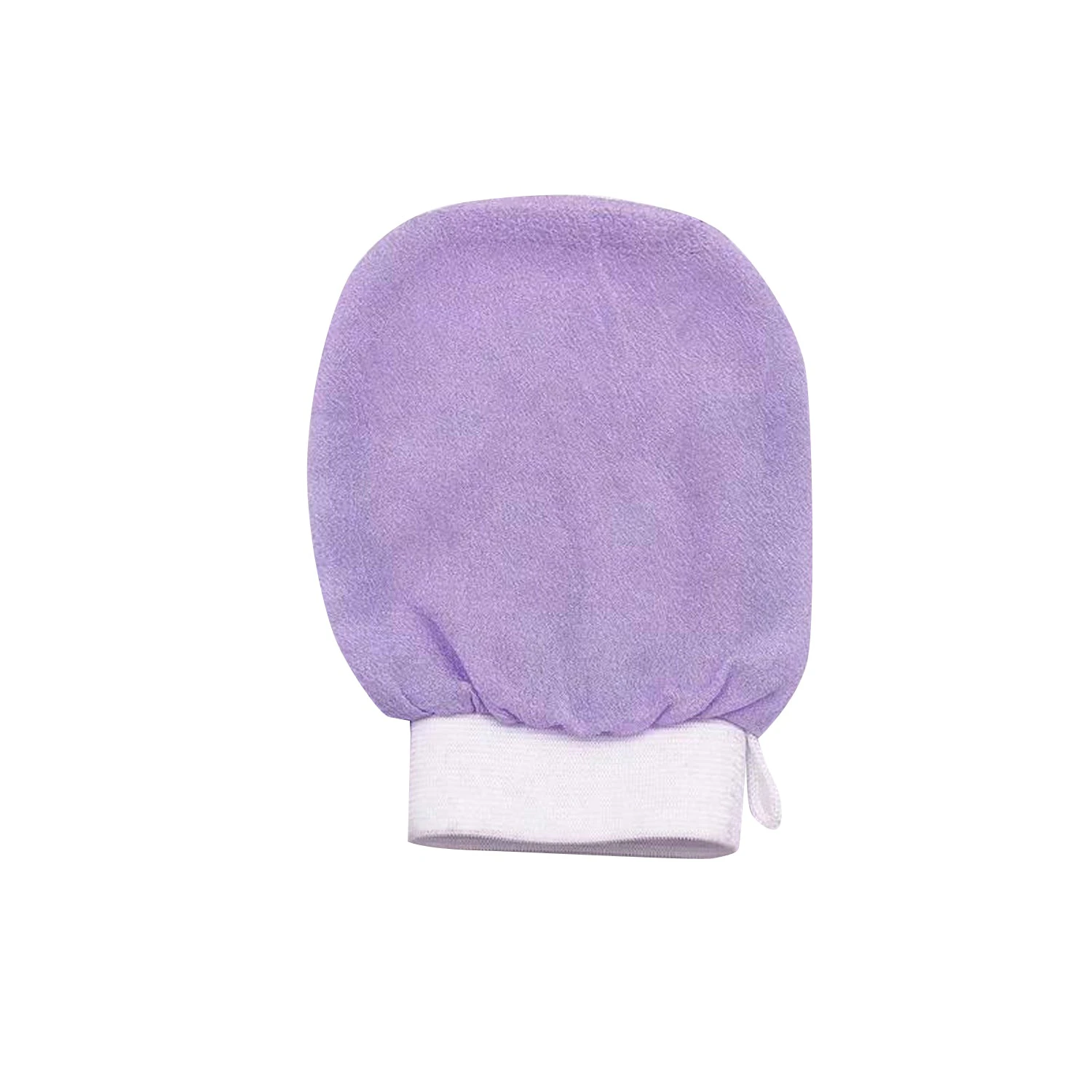 Exfoliating Glove Mitt Towel Hammam Shower Bath - Purple